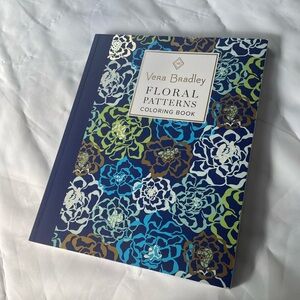 RARE Vera Bradley coloring book. Includes coloring tags and cards to color
